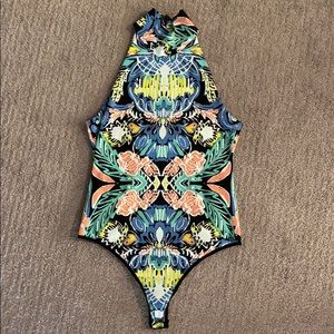 Free People High Neck Body Suit